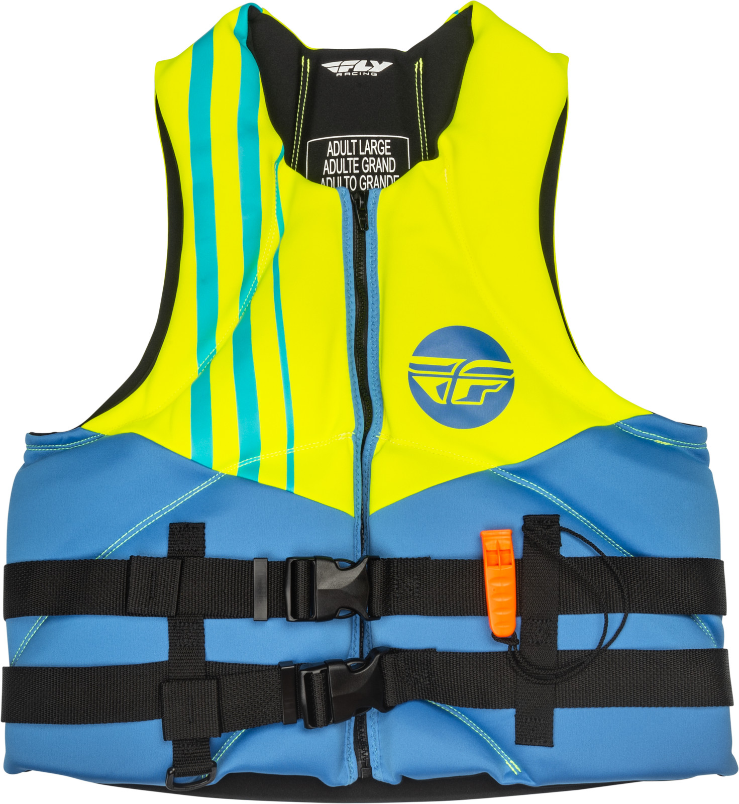 Fly Racing 221-304013X Neoprene Flotation Vest for Watercraft, 3X-Large