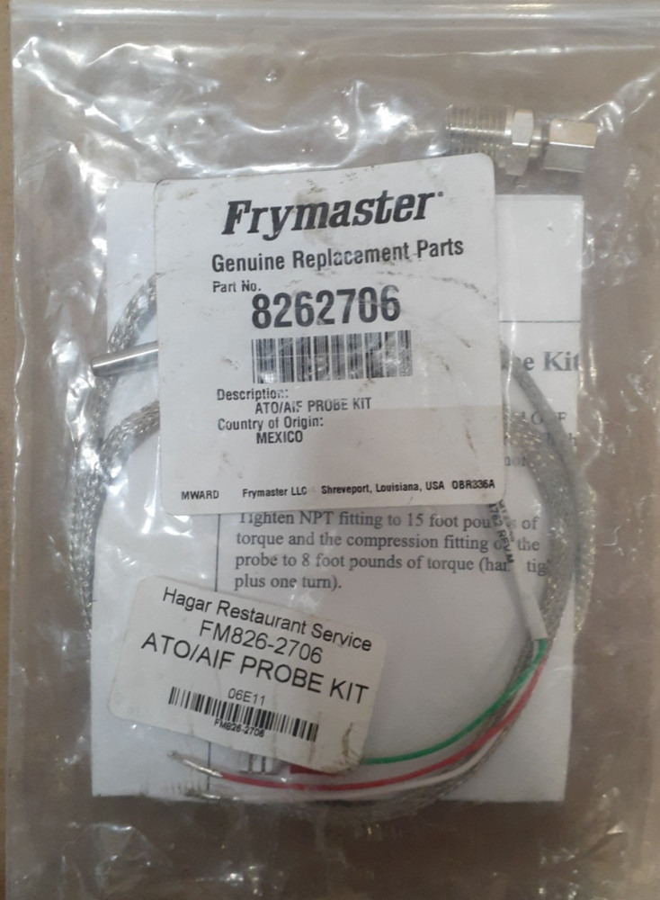 Frymaster 8262706, Replacement Probe Kit