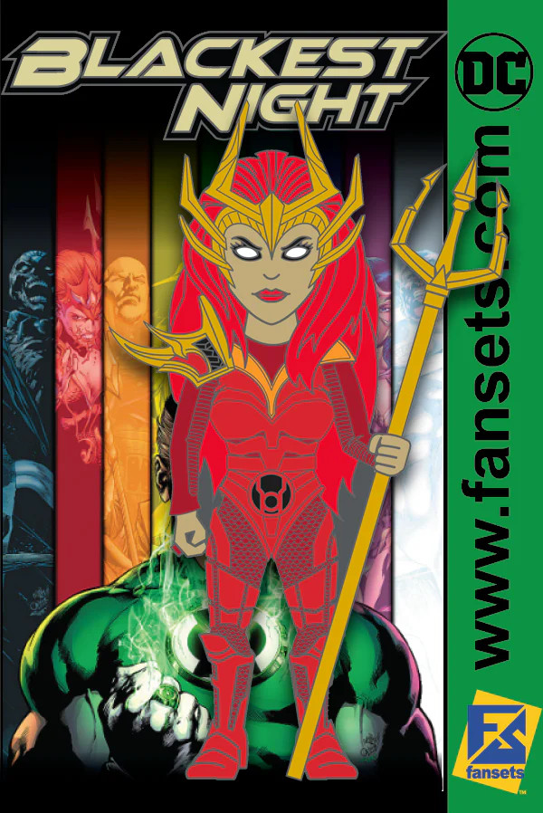 DC Comics Classic MERA (Blackest Night) (Red Lanterns)