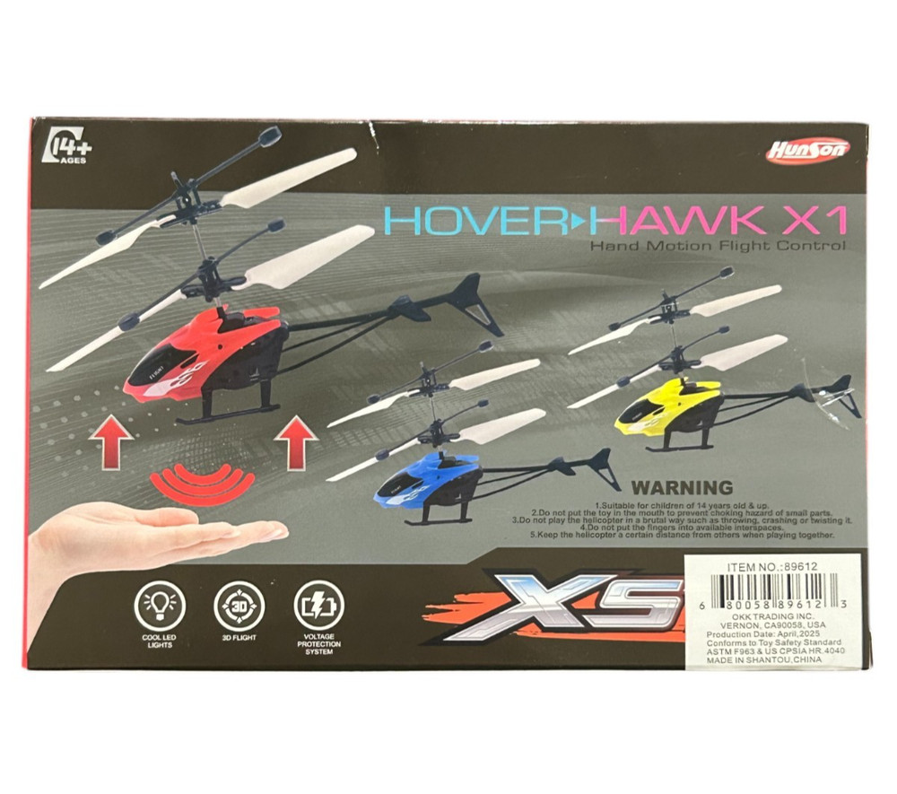 Hover Hawk X1 Hand Motion Flight Control XST