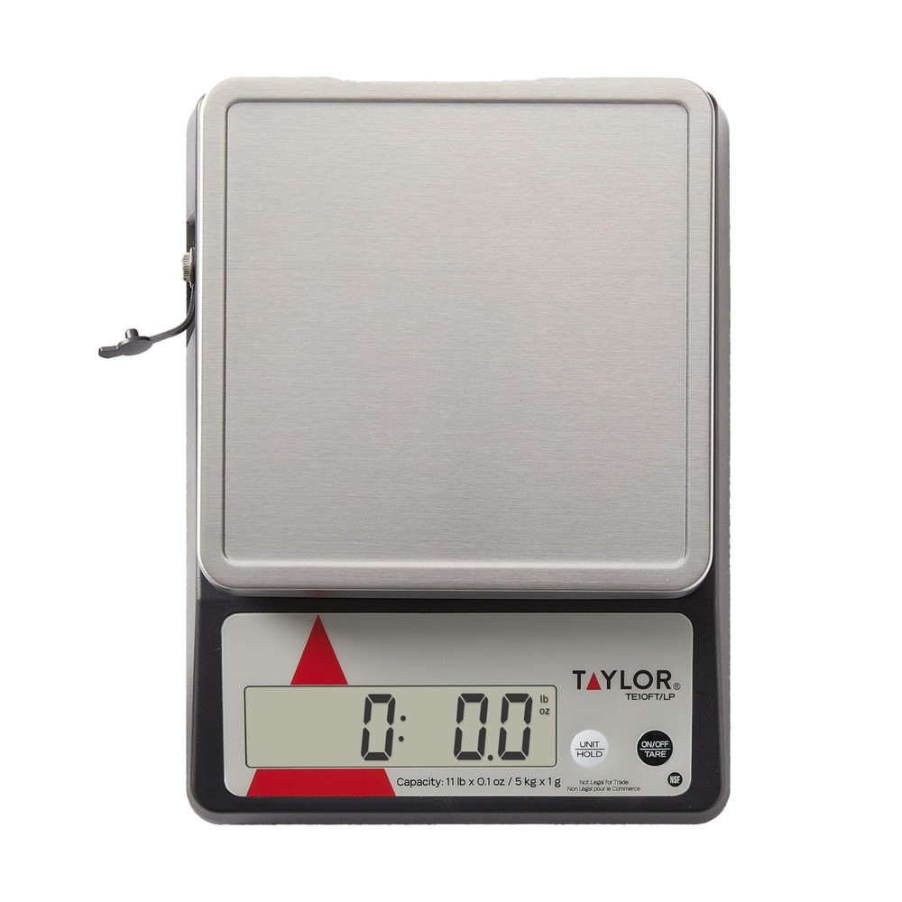 Digital Portion Control Scale, 11 lb Capacity, Tare & Hold Function, NSF