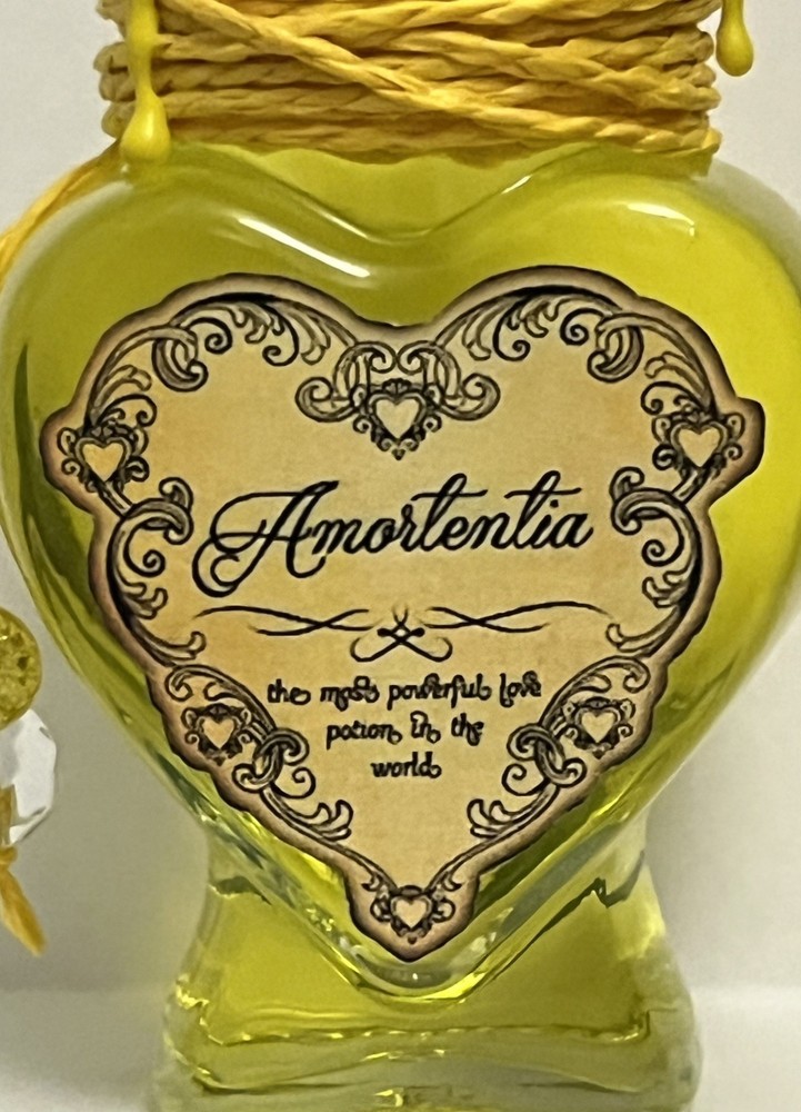 Potion Bottle Hufflepuff Yellow Love Potion
