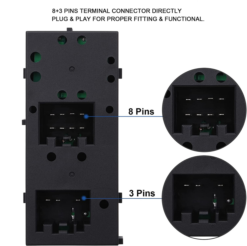 5L1Z14529AA Master Window Control Switch for Ford F-150 Expedition/Lincoln 03-08