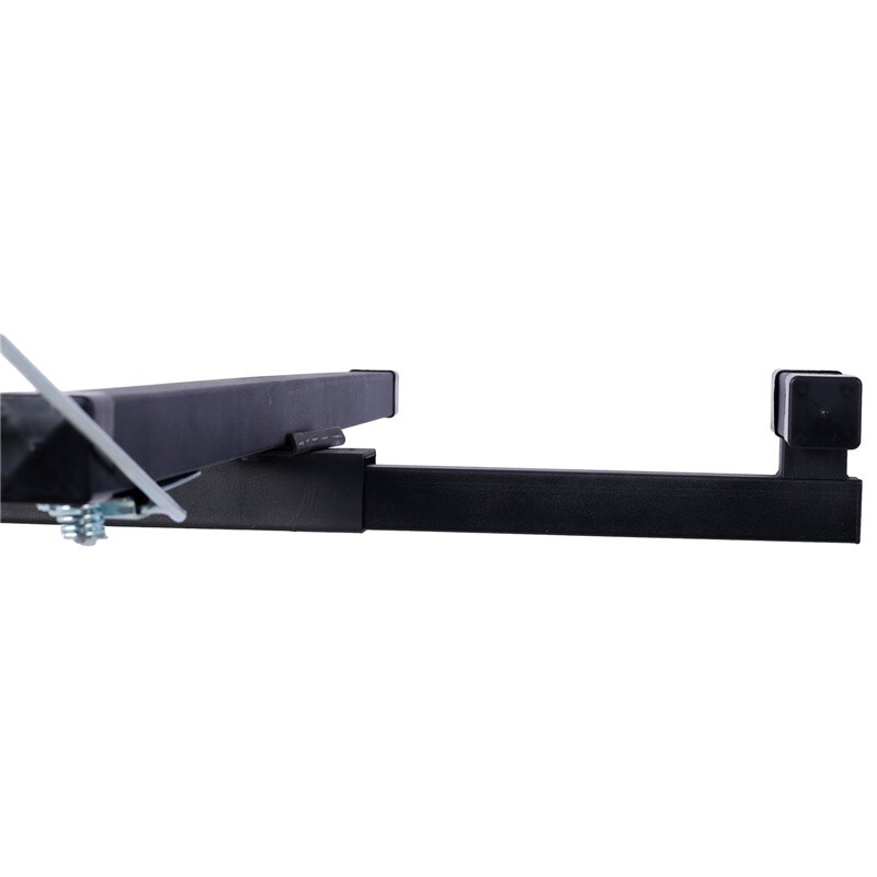 11FT Drywall Lift Plasterboard Panel Rolling Hoist Jack Lifter 150Lbs Lockable