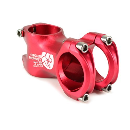 Circus Monkey MTB ROAD 31.8 x 70mm Stem ,110g , Red