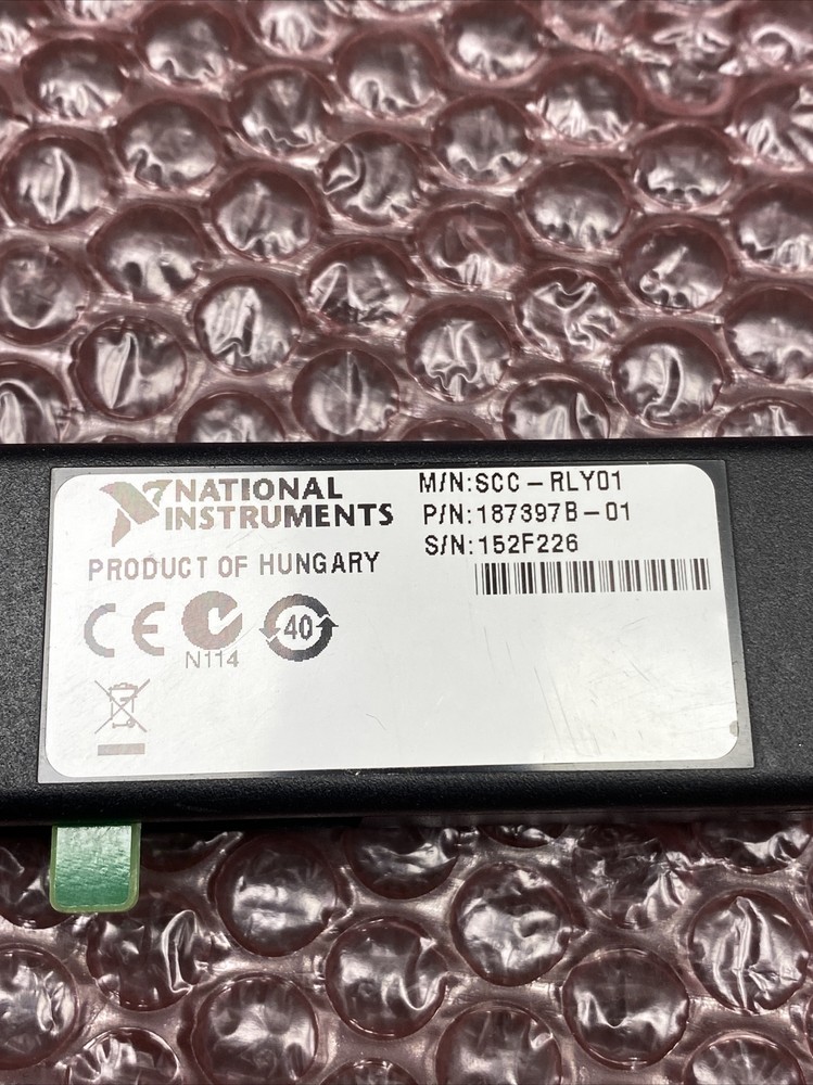 National Instruments Digital SPDT Relay Module SCC-RLY01