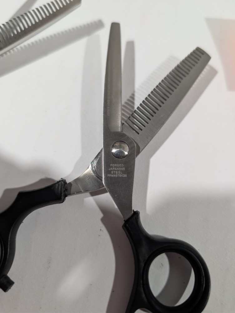 Shark Fin Shears Set Blue With Carry Bag