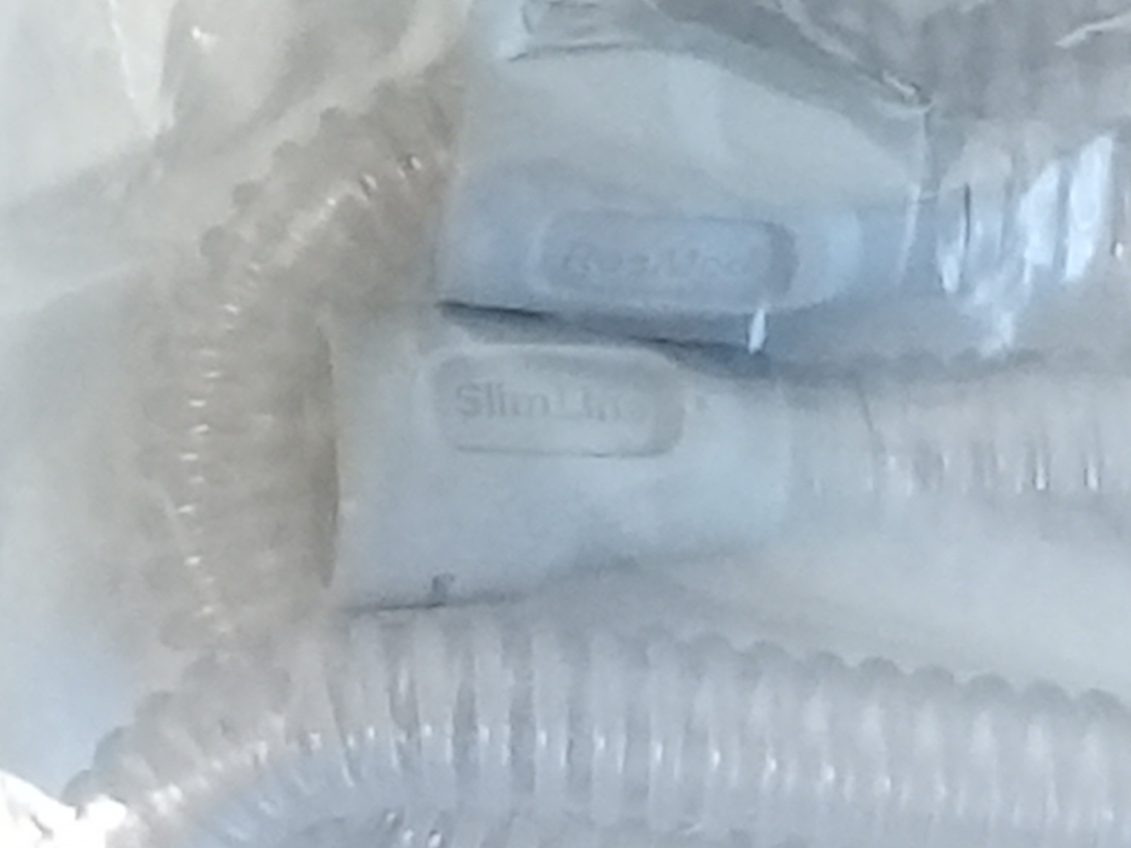 LOT OF 2 ResMed SlimLine CPAP Hoses (no elbows) NEW