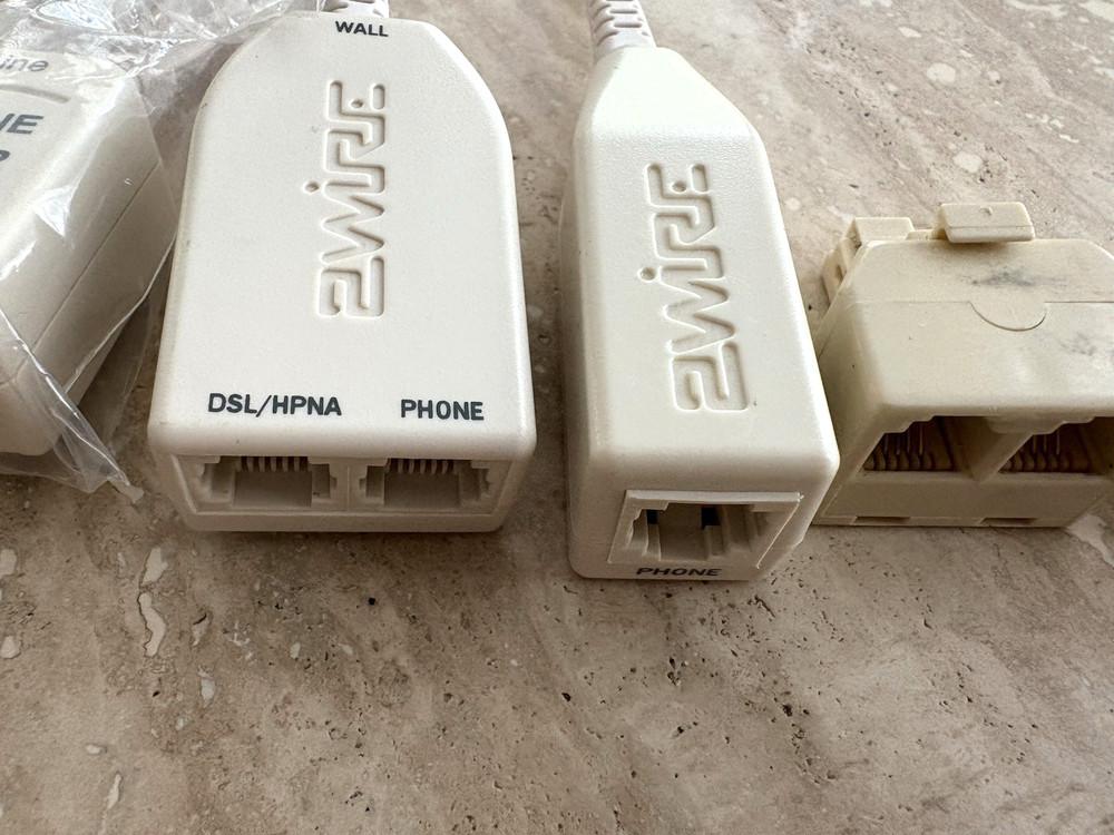 LOT 7pc Assortment 2WIRE DSL LINE FILTER LFT 4-2 *NEW* 2 LINE