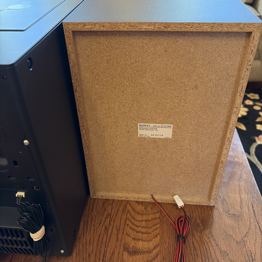 Sony MHC-EC709iP Mini Hi-Fi Component CD/iPod System & Speakers TESTED