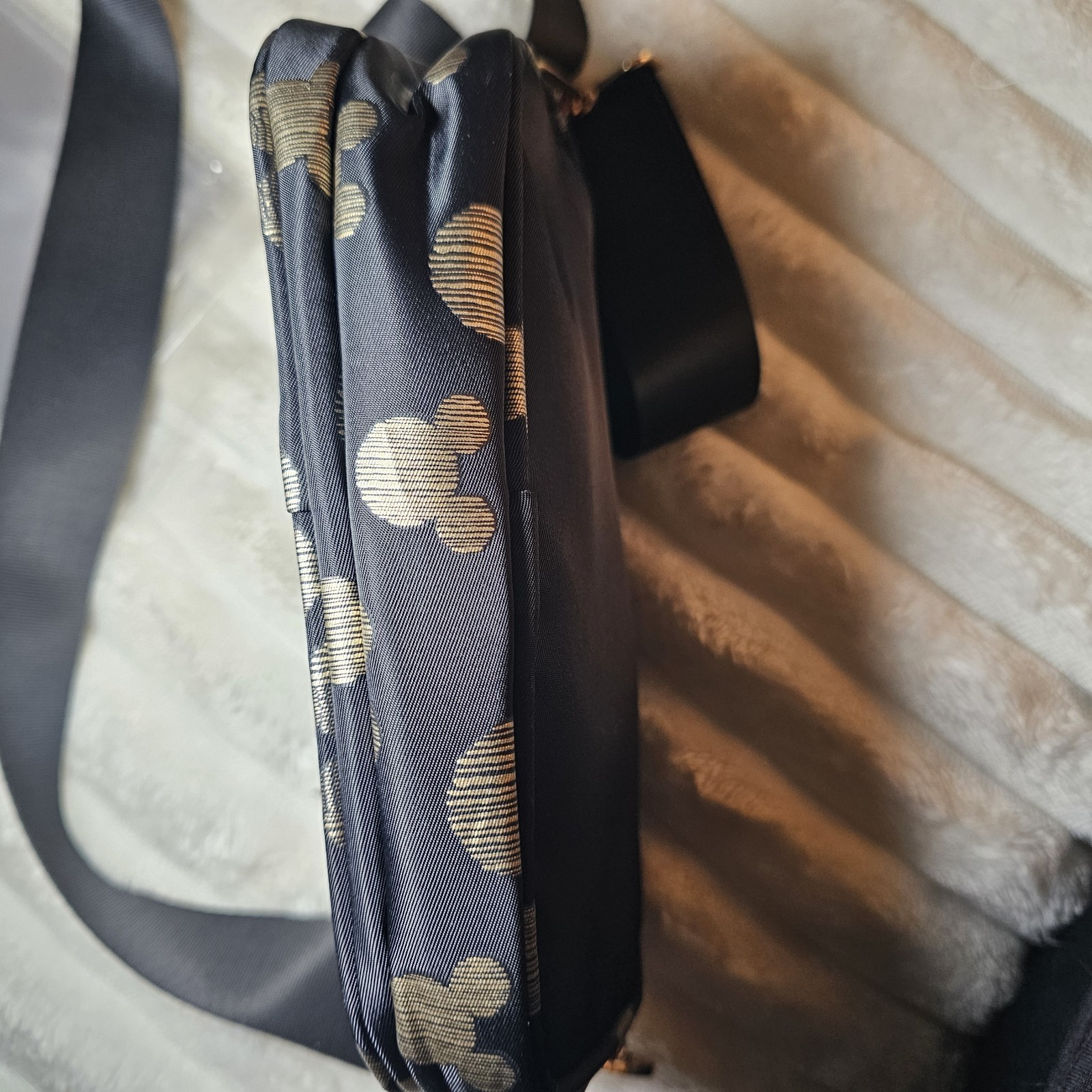 Disney Minnie Mouse Black Belt Bag Crossbody