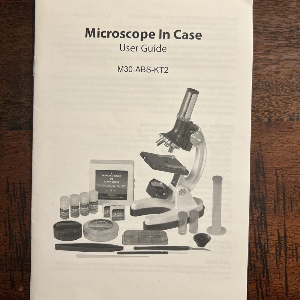 AmScope Kids 52-Piece Microscope Set