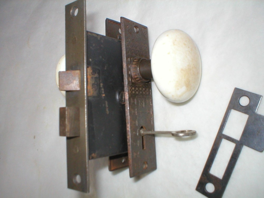 Antique Victorian Era Door Hardware