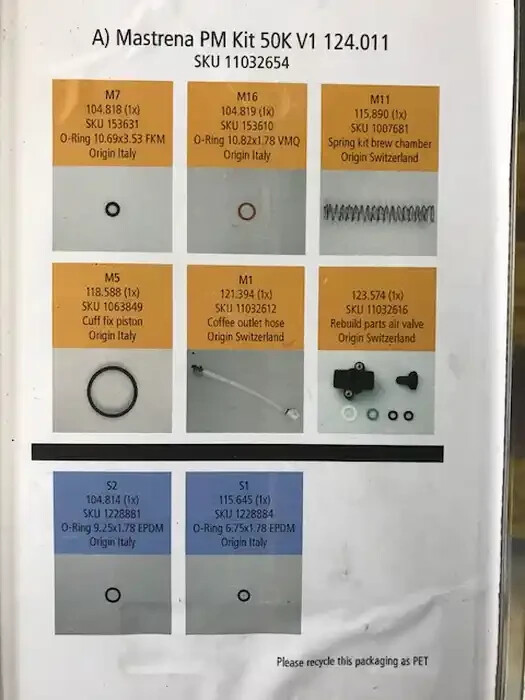 802.206 Pm Kit Mastrena 50k/6 Months