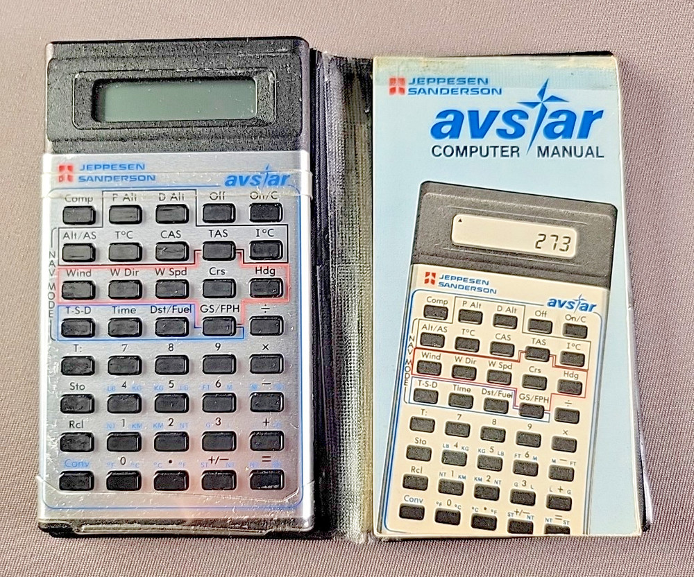 Jeppersen Sanderson Electronic Navigation System Computer Avstar Texas Instr.