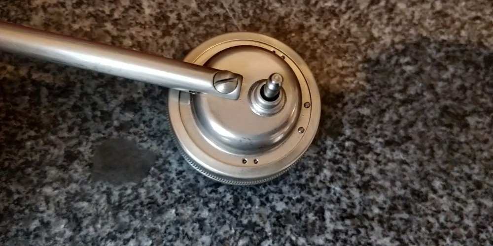 COMPLETE TESTED ~ Starrett 196A5Z / 196 Universal Back Plunger Dial Indicator