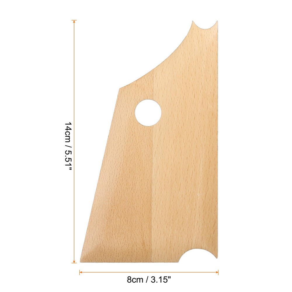 Pottery Ribs Trimming Tools Beech Pottery Profile Details Foot Shaper
