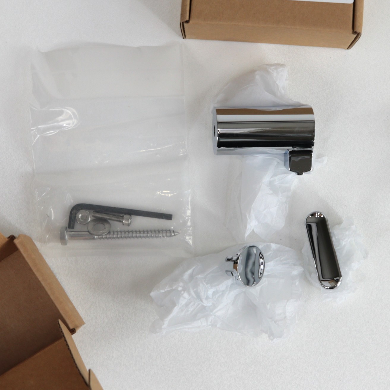 Kohler 97626-SHP 36" Choreograph Shower Barre in Polished Silver, Open Box