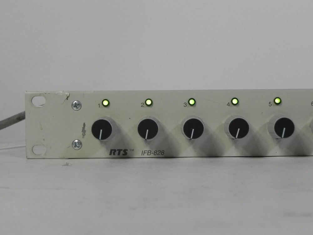Telex RTS IFB-828 8-Channel Volume Interface Broadcast Intercom Panel