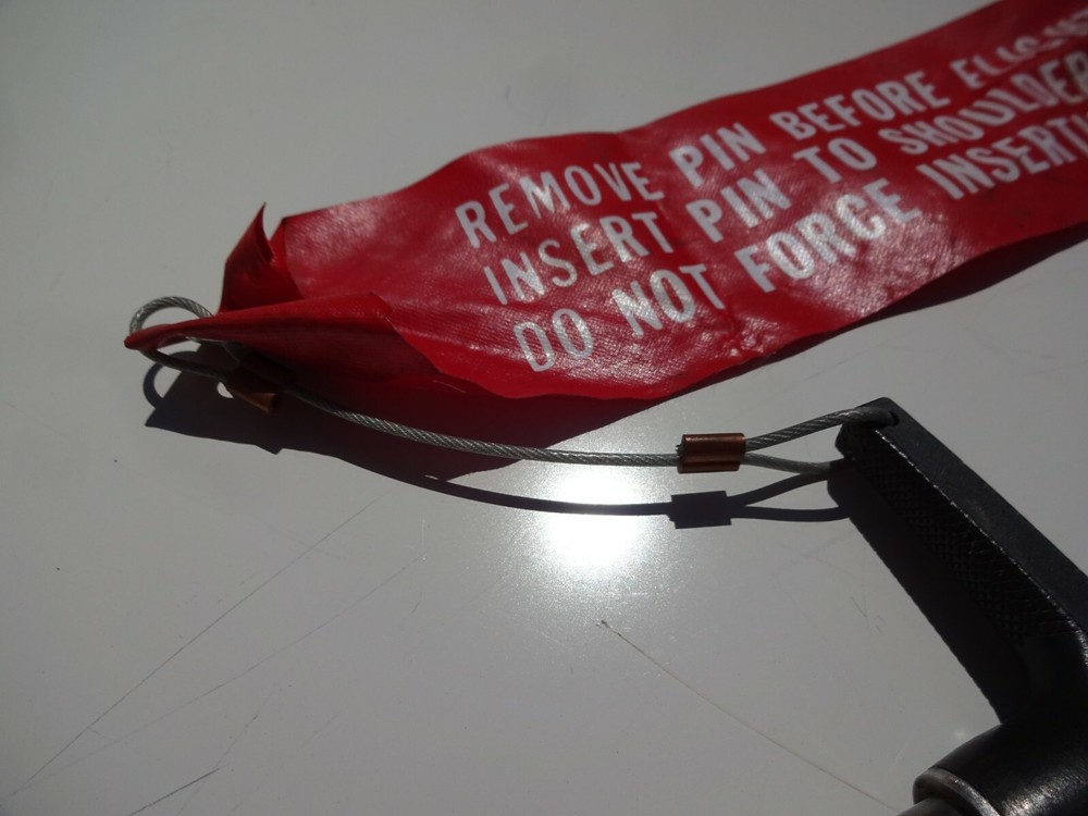 Vintage Aviation Pin with Banner-- Remove Before Flight--