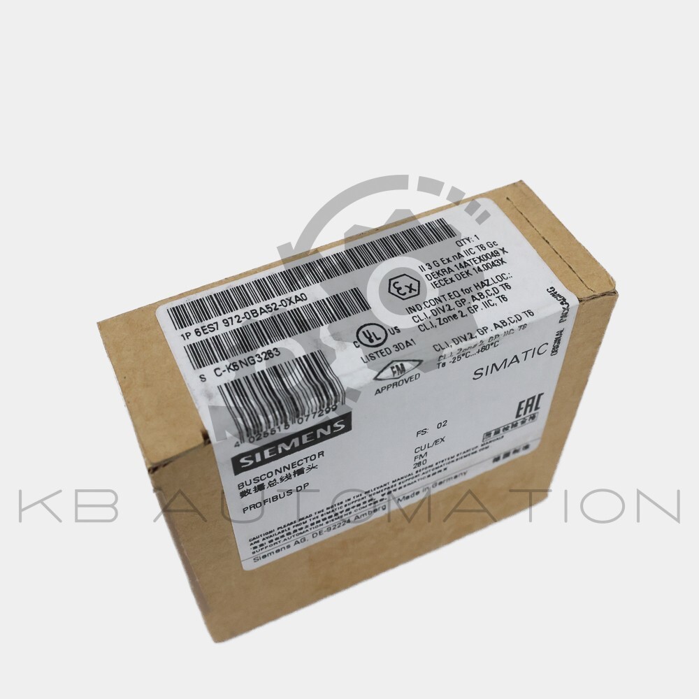 Siemens 6ES7972-0BA52-0XA0 SIMATIC DP connection plug for PROFIBUS