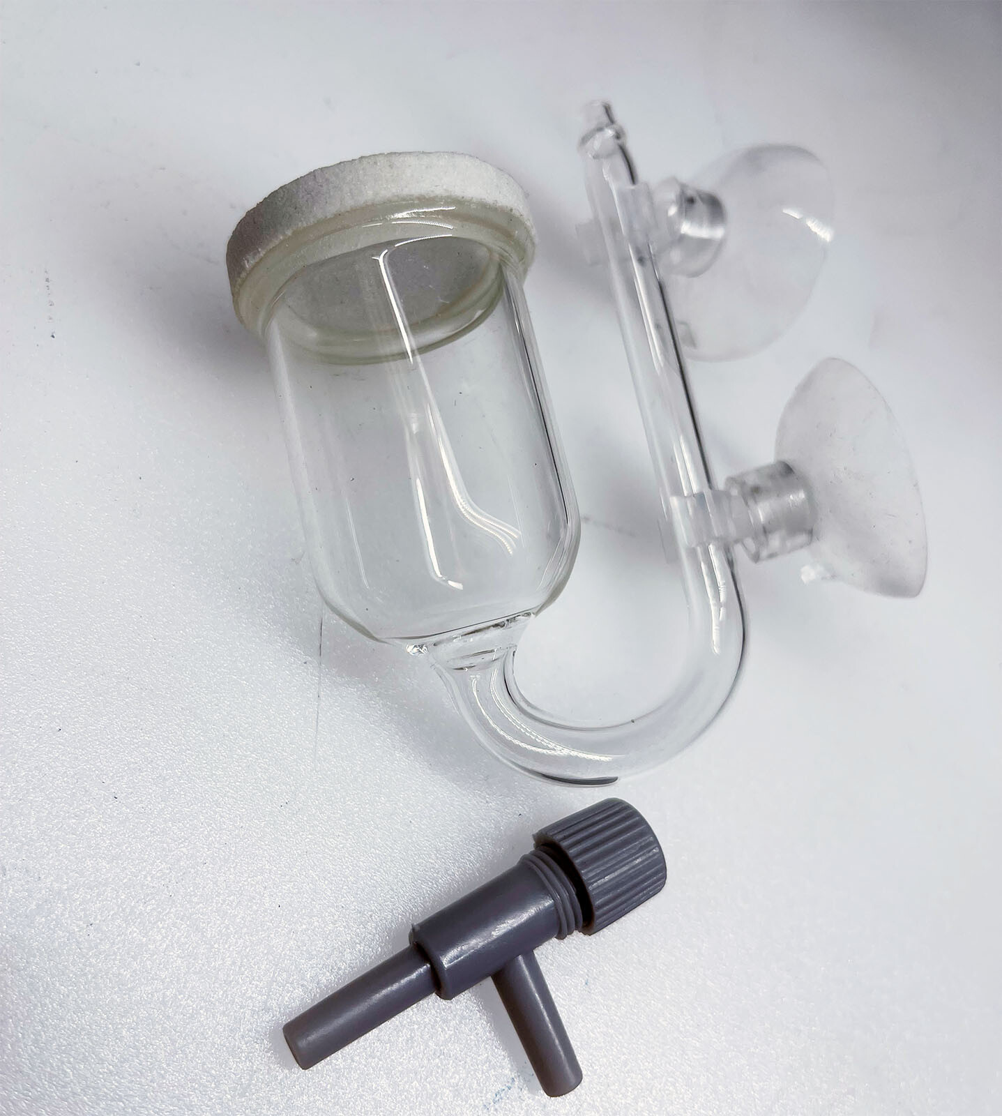 Fish Aquarium Nano Air Bubble Stone Diffuser Atomizer Tube Increase Oxygen