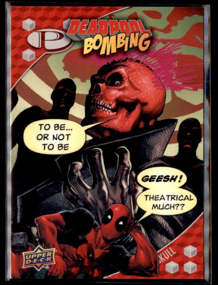 2018 Upper Deck Deadpool Bombing Complete Set 12 Marvel Cards DB1-DB12 Full Set