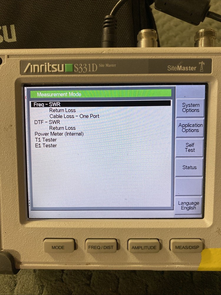Anritsu S331D Site Master Option 3/29/50