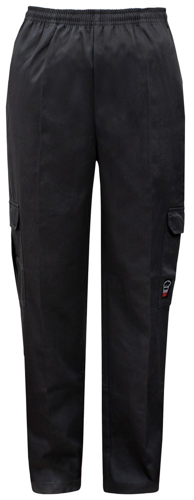 Cargo Chef Pants, Black, XL (12 Each)