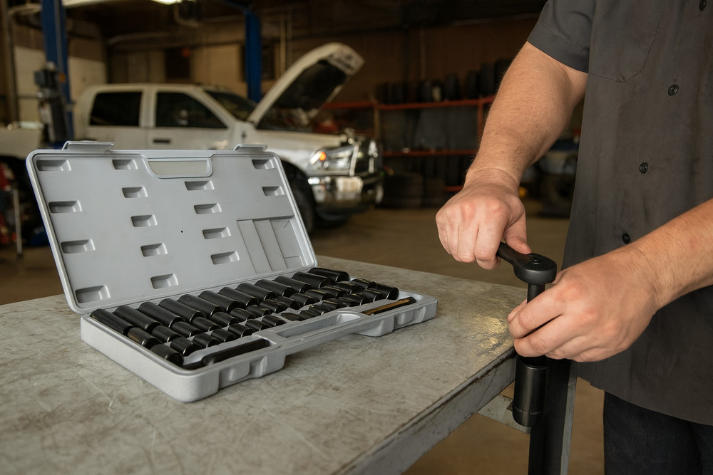 38PC Duometric Socket Set Portable Case Socket Set