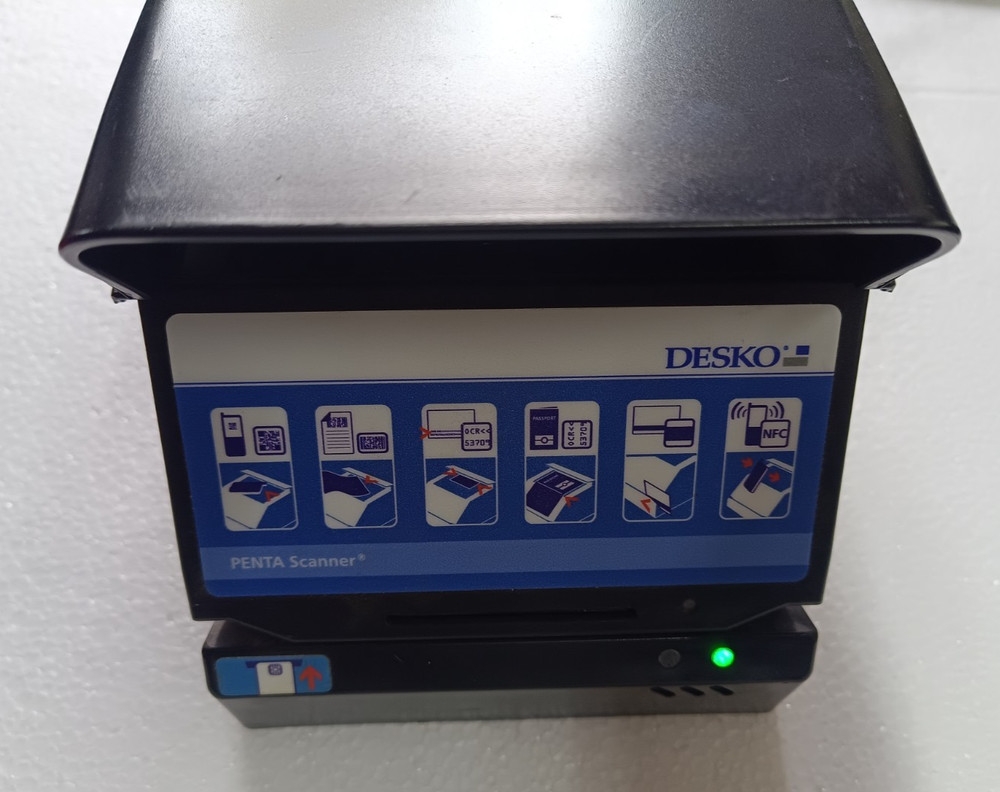 DESKO PENTA ID Passport Scanner - Article No: 3001959 (Without Adapter )
