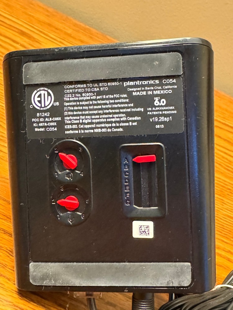 Plantronics CS540 / HL10 Wireless Telephone Headset System