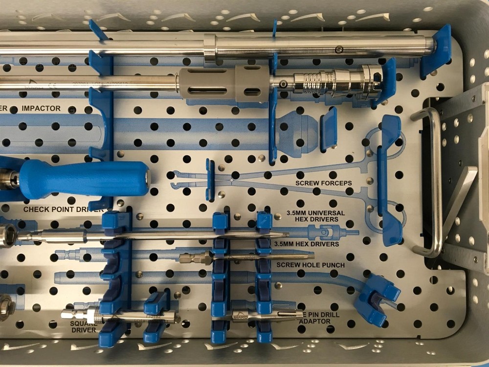Mako RESTORIS HIP System/Trinity Acetabular Instrument Kit 150266 (Partial)