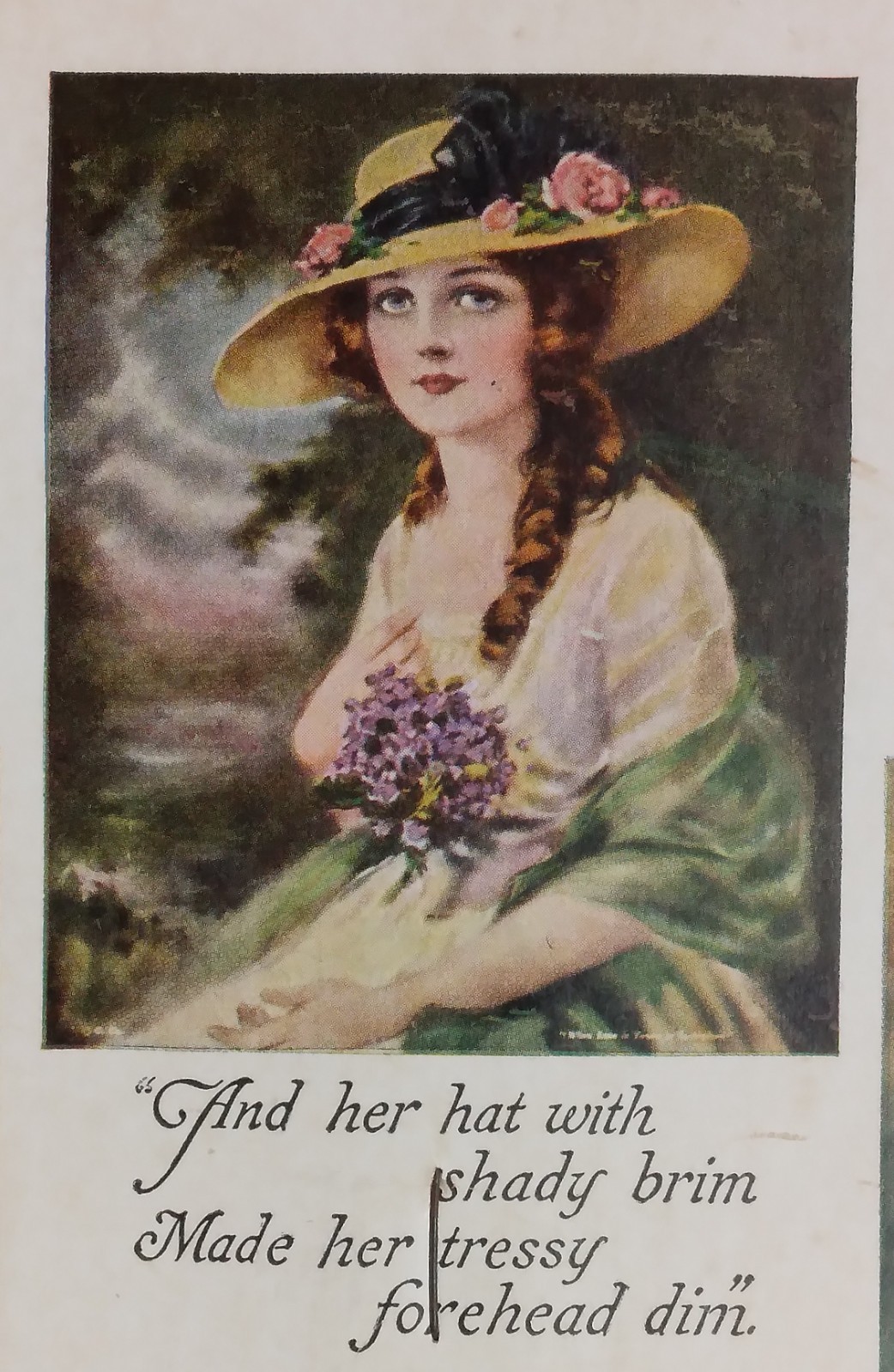 c1926 The Baltimore County Bank advertising hand fan, used