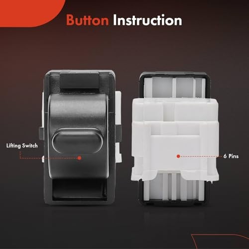 Power Window Switch Compatible with Nissan Frontier 2000 2001 2002 2003 2004,