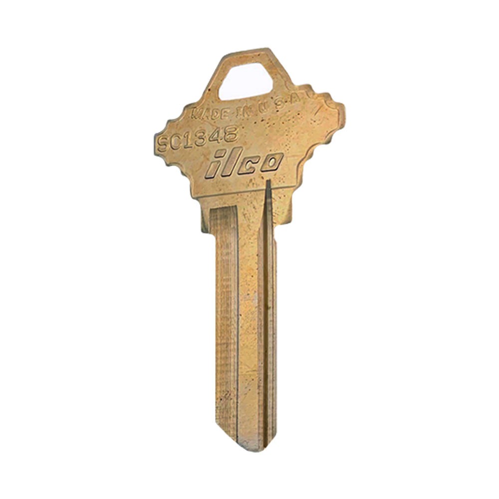 SC1348 Key Blank 6-PIN Brass