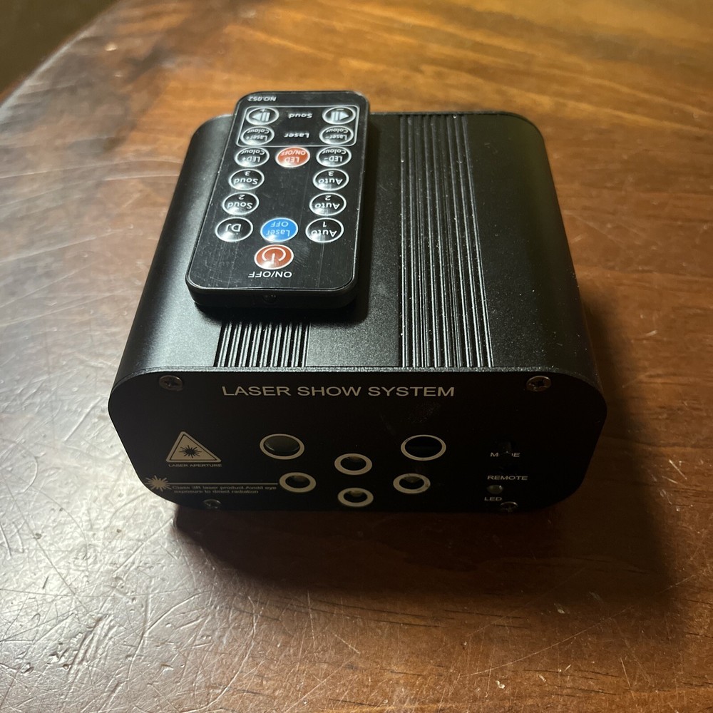 Laser Show System dj strobe lightStage Light Disco DJ Party Lights