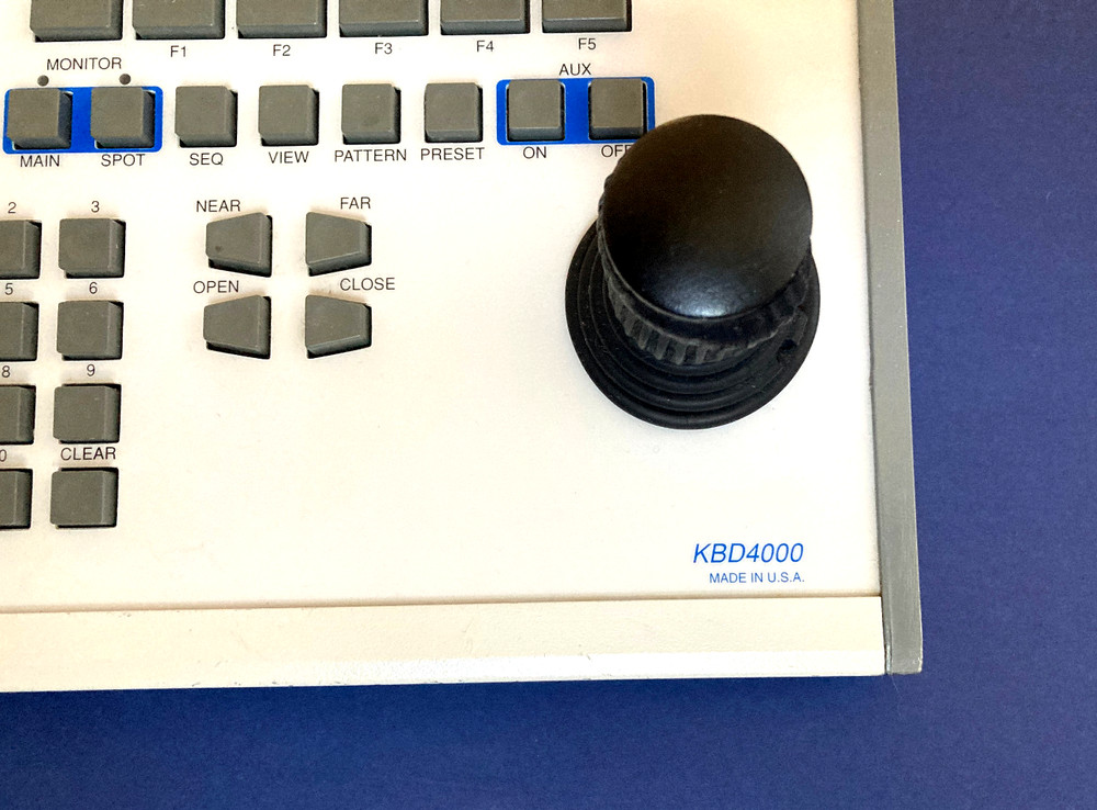 PELCO KBD4000 Joystick Control Multiplexer Keyboard