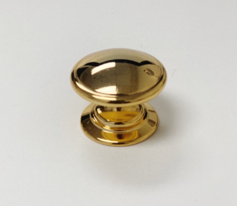 Brass Campaign Style Drawer Pull Cabinet Knob Plain Recessed Drawer Pull