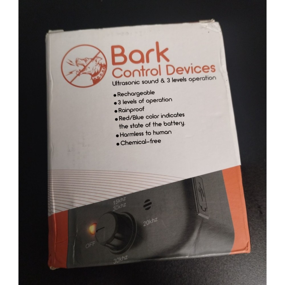 Bark Control Device Deter Nuisance Bark SKU 2111
