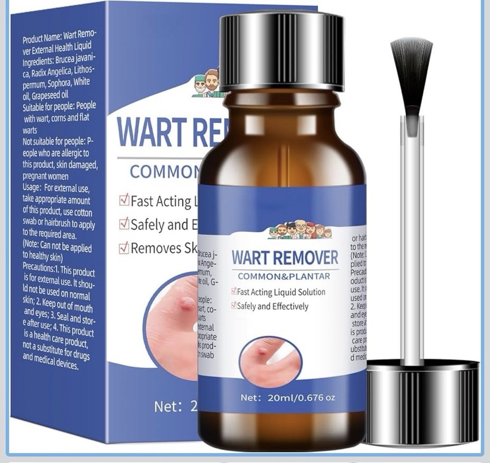 Mrkayll Wart Remover Common & Plantar .676oz Fast Acting