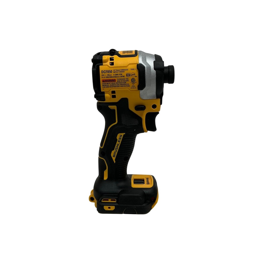 DeWalt DCF850B ATOMIC 20V MAX Brushless Compact 1/4" Cordless Impact Driver
