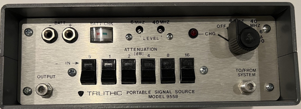 Trilithic Portable Signal Source model 9558