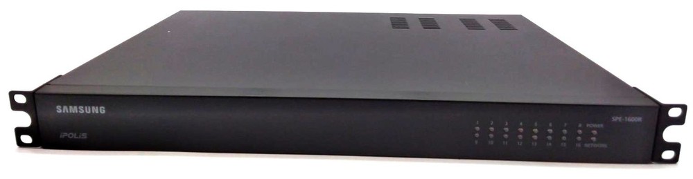 Samsung SPE-1600RN Expandable 16 Channel Network Video Encoder Rack