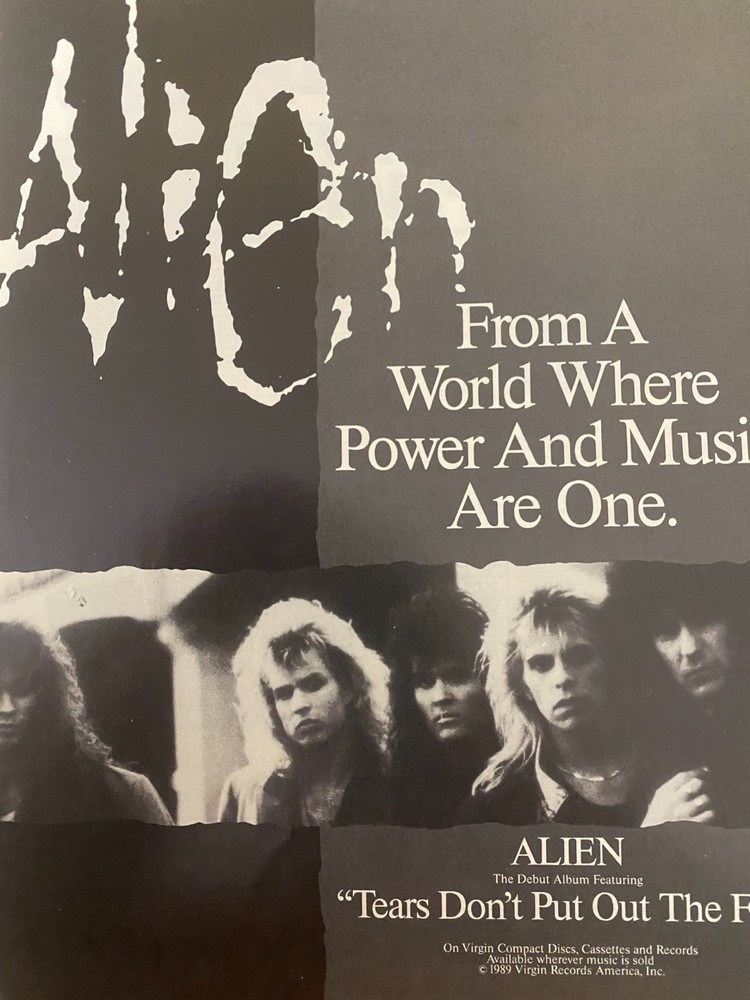 Alien, Full Page Vintage Promotional Ad