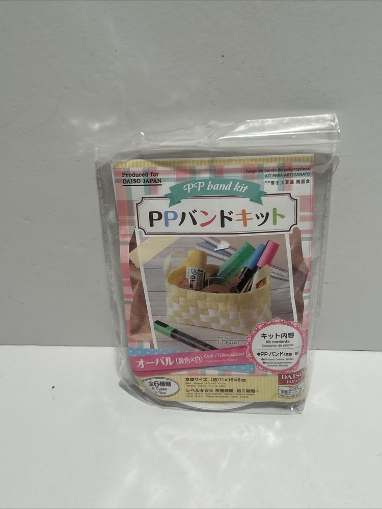 2 Daiso PP Band Basket Kit