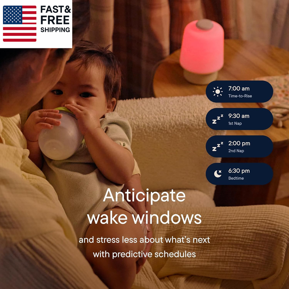 Sound Machine, Night Light (Putty) | Sleep Support | Registry Essential, Routine