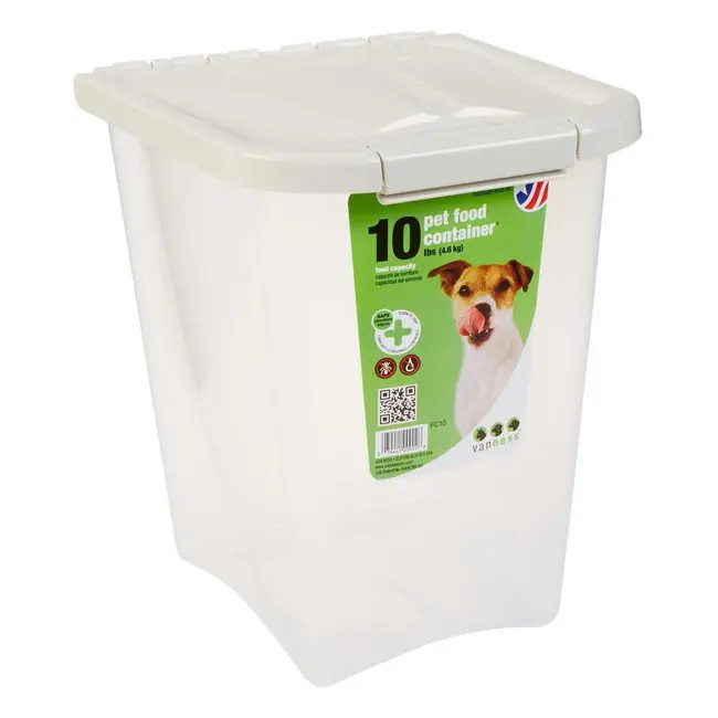 Van Ness Pet Food Container 10 Lb Storage