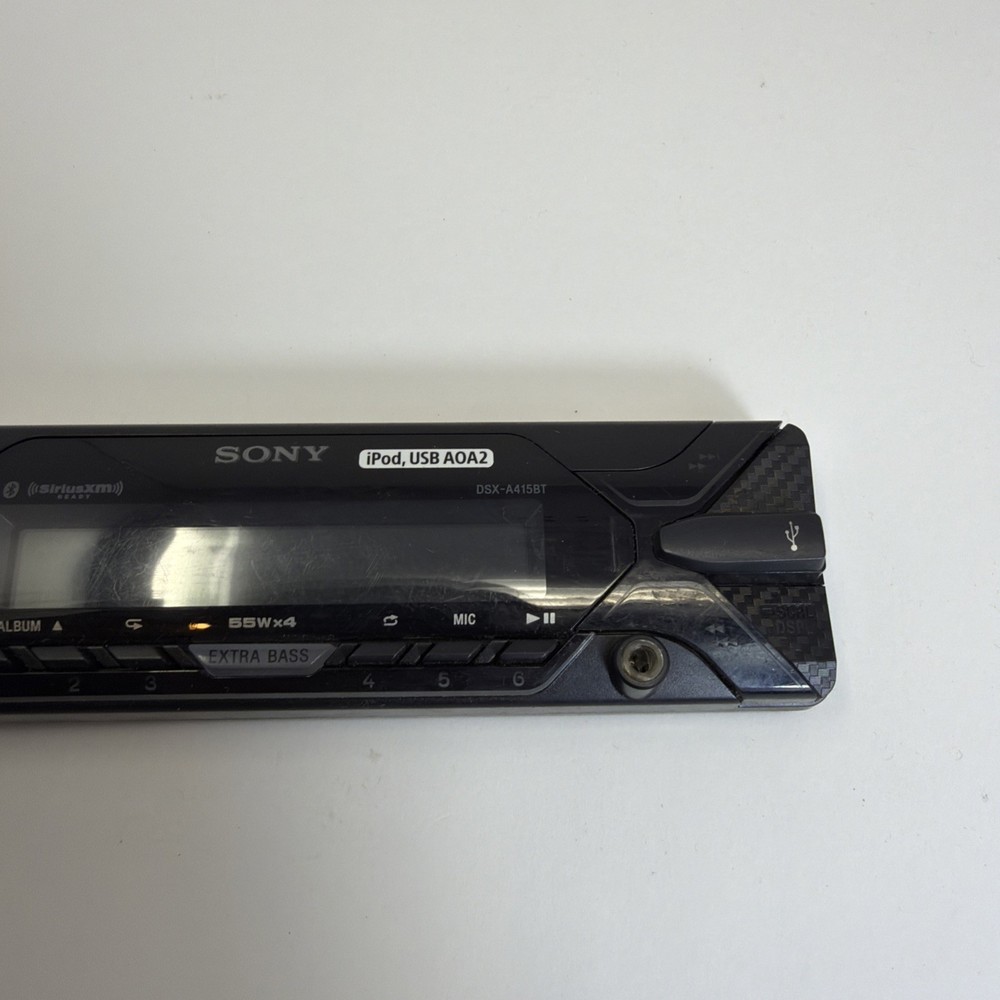 Sony DSX-A415BT Faceplate Only OEM Replacement Panel Bluetooth USB