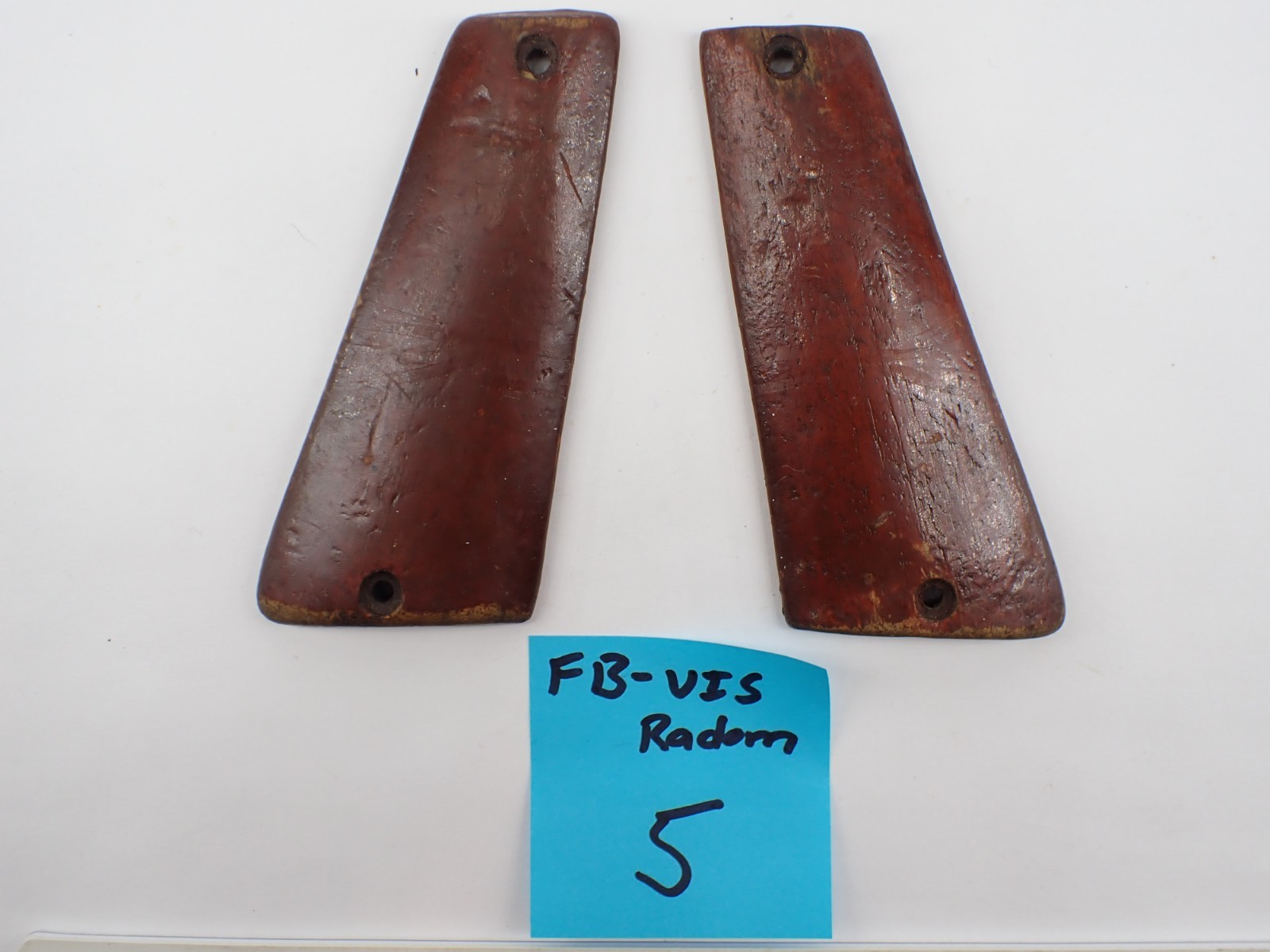 Vintage Replacement Grips for Polish - German FB Radom VIS P35 WWII Pistol